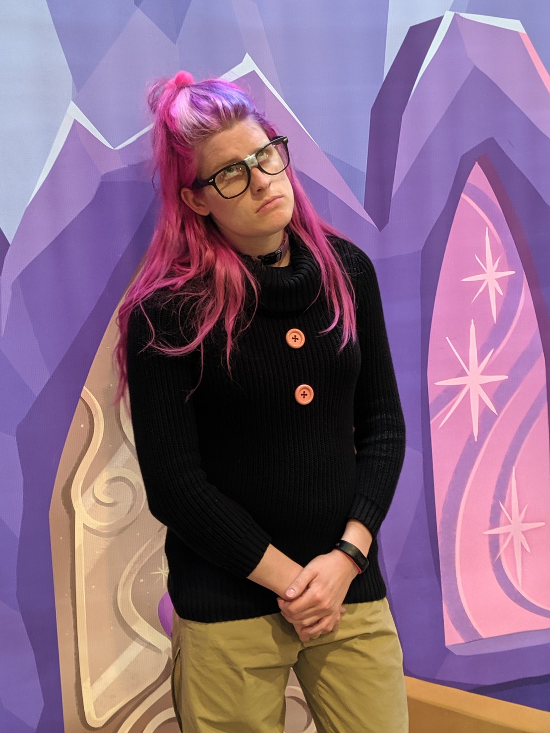 me dressed as Moondancer from My Little Pony