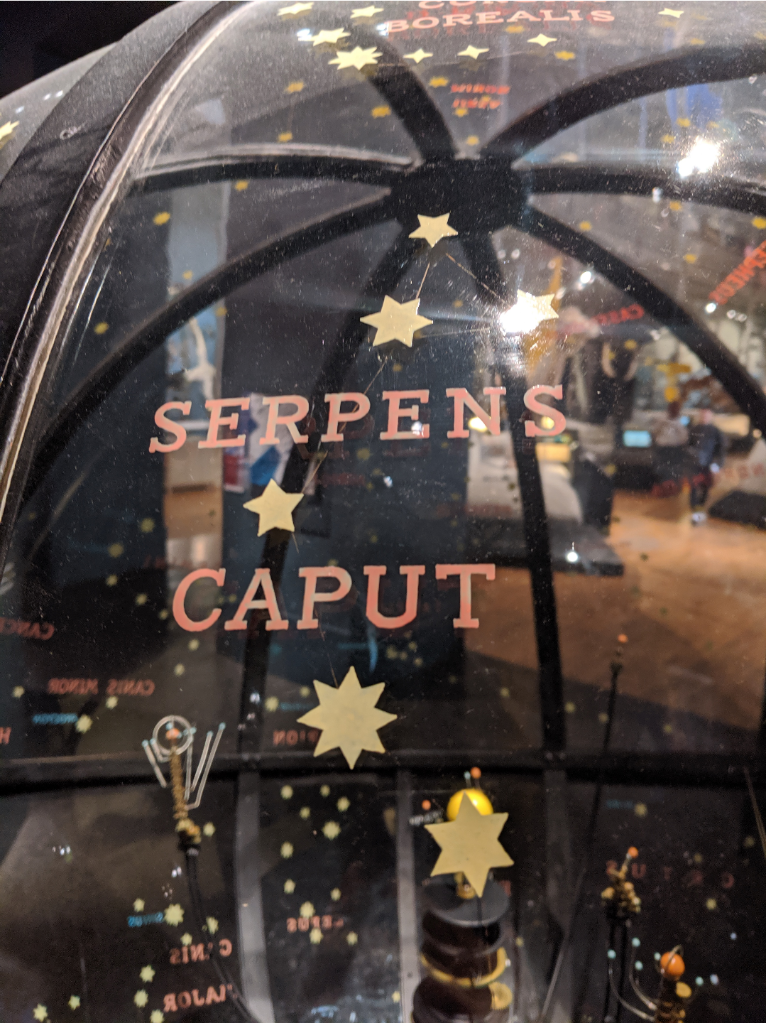 a constellation labelled SERPENS CAPUT