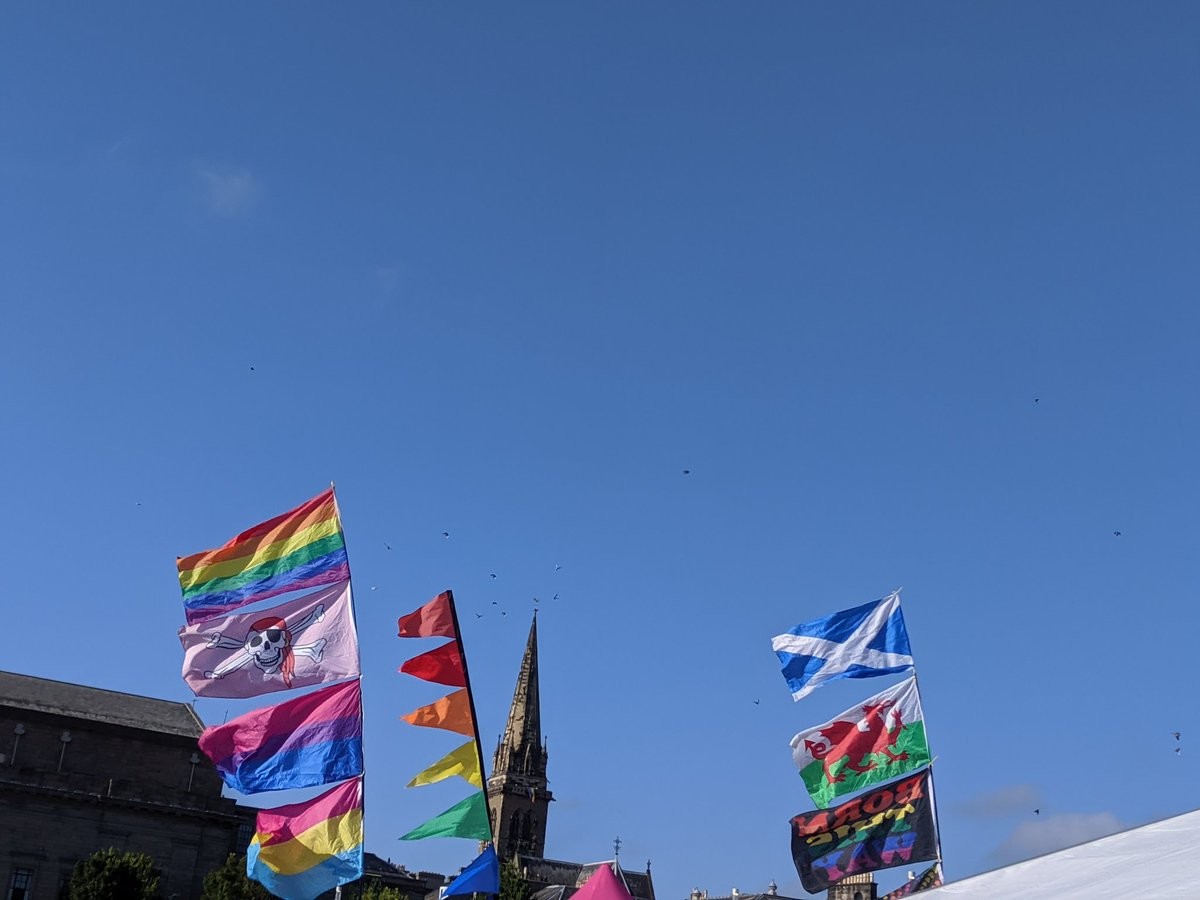 Miscellaneous pride flags, plus Scotland and Wales