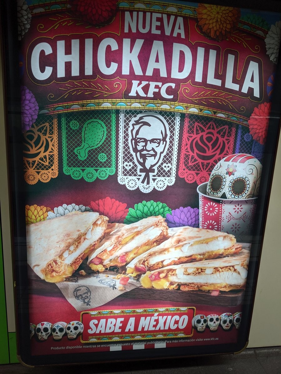 Nueva Chickadilla KFC sabe a México