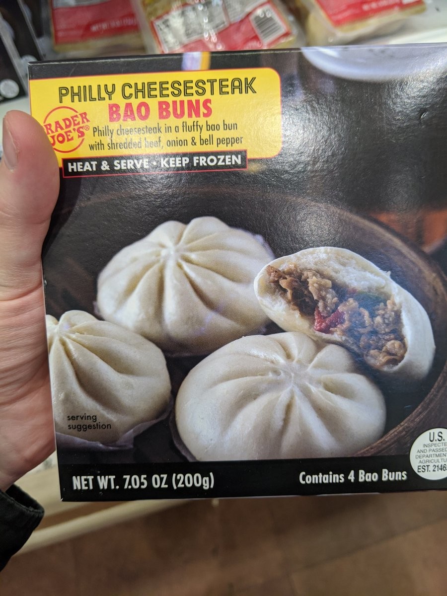 Philly Cheesesteak Bao buns