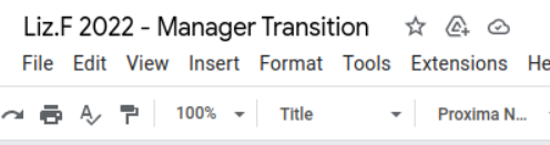 Liz.F 2022 - Manager Transition